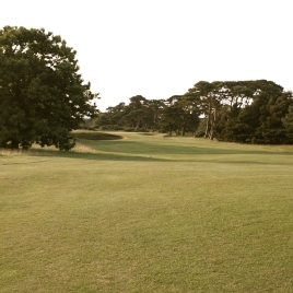 The view from the 16th fairway - from just in front of the cross bunker shown in the previous image.